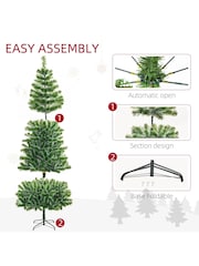 Homcom Green 7FT Artificial Christmas Tree - Image 2 of 6