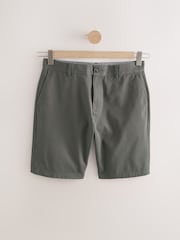 Black/Navy/Charcoal Straight Fit Stretch Chinos Shorts 3 Pack - Image 11 of 14