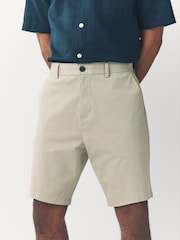Neutral Straight Fit Stretch Chinos Shorts 3 Pack - Image 2 of 13