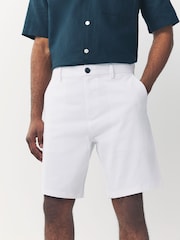 Neutral Straight Fit Stretch Chinos Shorts 3 Pack - Image 8 of 13