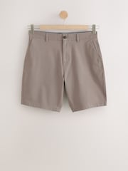 Neutral Straight Fit Stretch Chinos Shorts 3 Pack - Image 9 of 13