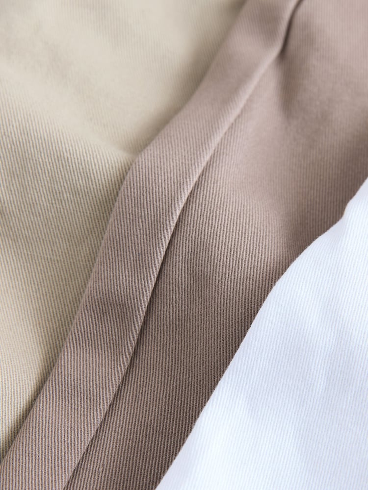 neutre - Slim Fit (Slim Fit) - Short chino extensible 3 Pack - Image 14 of 16