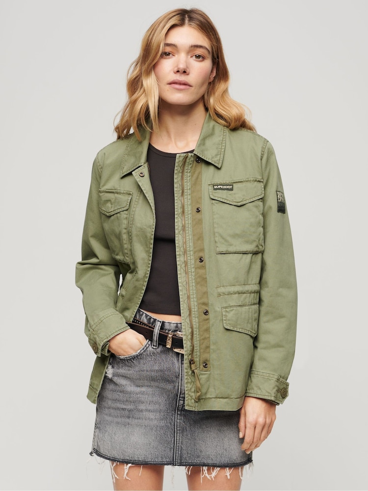 Superdry Military M65 Jacke - Bild 1 von 3 Superdry Military M65 Jacke - Bild 1 von 3