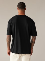Black Skeleton Halloween 100% Cotton T-Shirt - Image 2 of 7