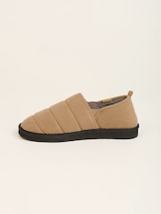 Brakeburn Brown Cord Slippers - Image 3 of 4