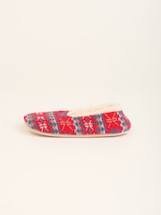 Brakeburn Red Please Bring Wine Slipper Socks - Image 3 of 4
