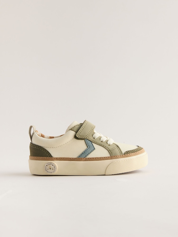 Neutral - Velcrolukning Chevron Trainers - Billede 2 af 6