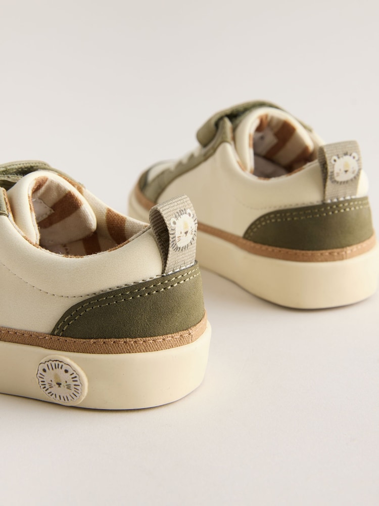 Neutral - Velcrolukning Chevron Trainers - Billede 6 af 6