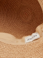 Joules Albany Natural Adjustable Straw Hat - Image 5 of 5