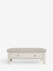 Tweedy Plain Light Natural Cream Malvern Oak Effect Storage Coffee Table - Image 5 of 10