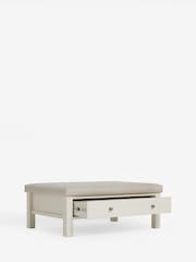 Tweedy Plain Light Natural Cream Malvern Oak Effect Storage Coffee Table - Image 6 of 10