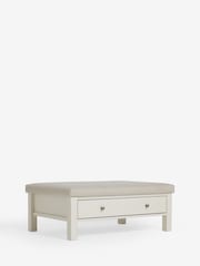 Tweedy Plain Light Natural Cream Malvern Oak Effect Storage Coffee Table - Image 7 of 10