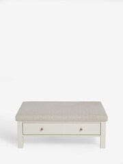 Tweedy Plain Light Natural Cream Malvern Oak Effect Storage Coffee Table - Image 8 of 10