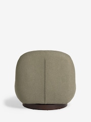 Casual Boucle Sage Green Otis Swivel Accent Chair - Image 8 of 9
