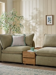 Mango Wood Effect Alba Crosby Modular Side Table - Image 1 of 13