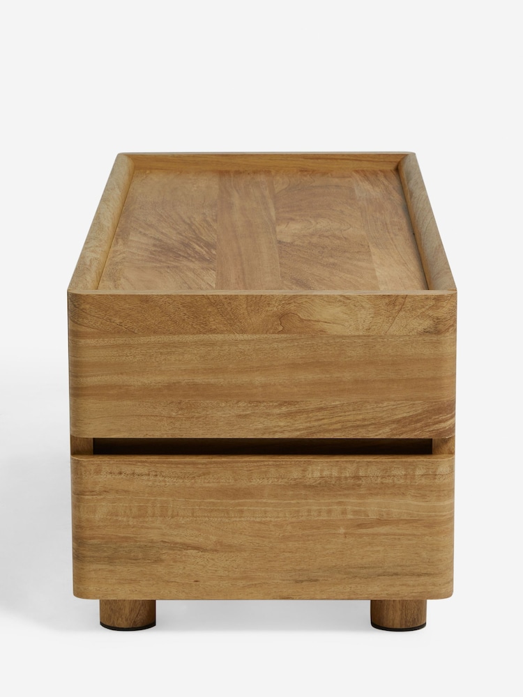 Mango Wood Effect Alba Crosby Modular Side Table - Image 10 of 10 Mango Wood Effect Alba Crosby Modular Side Table - Image 10 of 10
