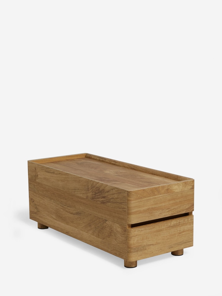Mango Wood Effect Alba Crosby Modular Side Table - Image 13 of 13