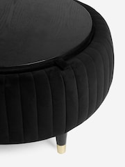 Soft Velvet Black Evie Coffee Table - Image 12 of 13