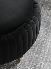 Soft Velvet Black Evie Coffee Table - Image 7 of 13
