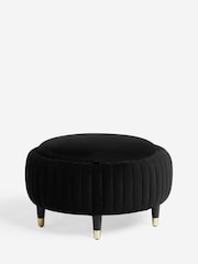 Soft Velvet Black Evie Coffee Table - Image 9 of 13