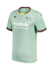 Puma Green Derby County Away Shirt 2024-25 Kids - Image 3 of 3