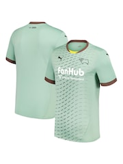 Puma Green Derby County Away Shirt 2024-25 - Image 1 of 3