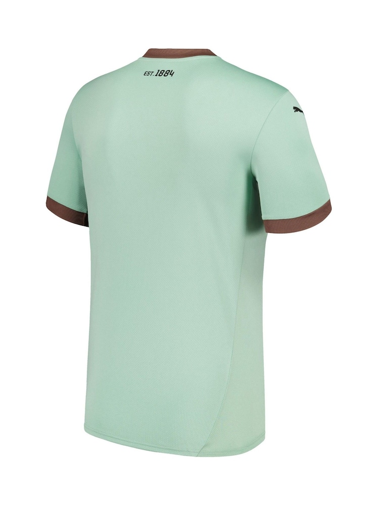 Puma Green Derby County Away Shirt 2024-25 - Image 3 of 3