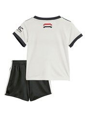 adidas White Manchester United Third Babykit 2024-25 - Image 3 of 5