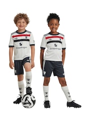 adidas White Manchester United Third Minikit 2024-25 - Image 1 of 5