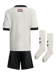 adidas White Manchester United Third Minikit 2024-25 - Image 5 of 5