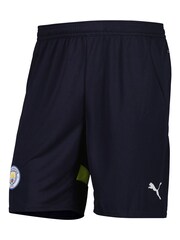 Puma Blue Manchester City Away Shorts 2024-25 - Image 1 of 10
