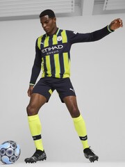 Puma Blue Manchester City Away Shorts 2024-25 - Image 5 of 10