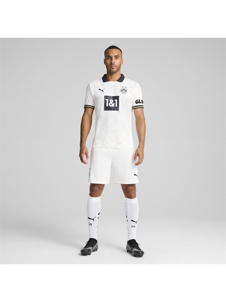 Puma White Borussia Dortmund Third Shirt 2024-25 - Image 1 of 9