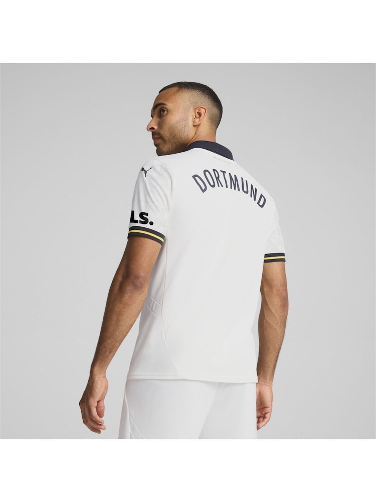 Puma White Borussia Dortmund Third Shirt 2024-25 - Image 2 of 9