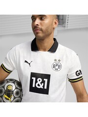 Puma White Borussia Dortmund Third Shirt 2024-25 - Image 4 of 9