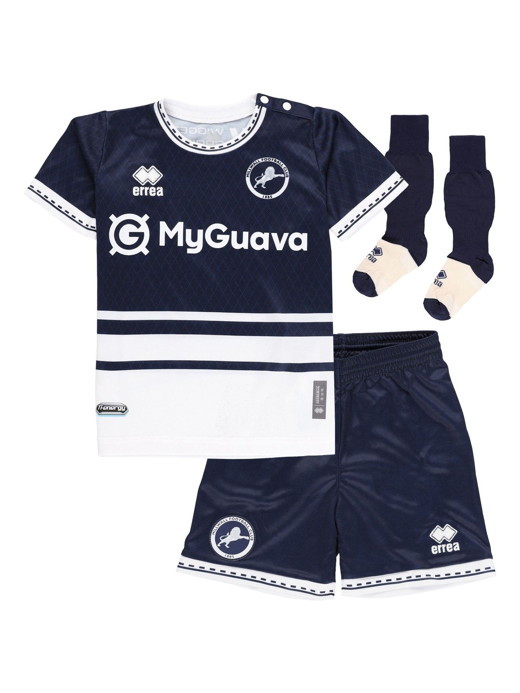Buy Fanatics Baby Blue Millwall Home Kit 2024-25 from the Next UK