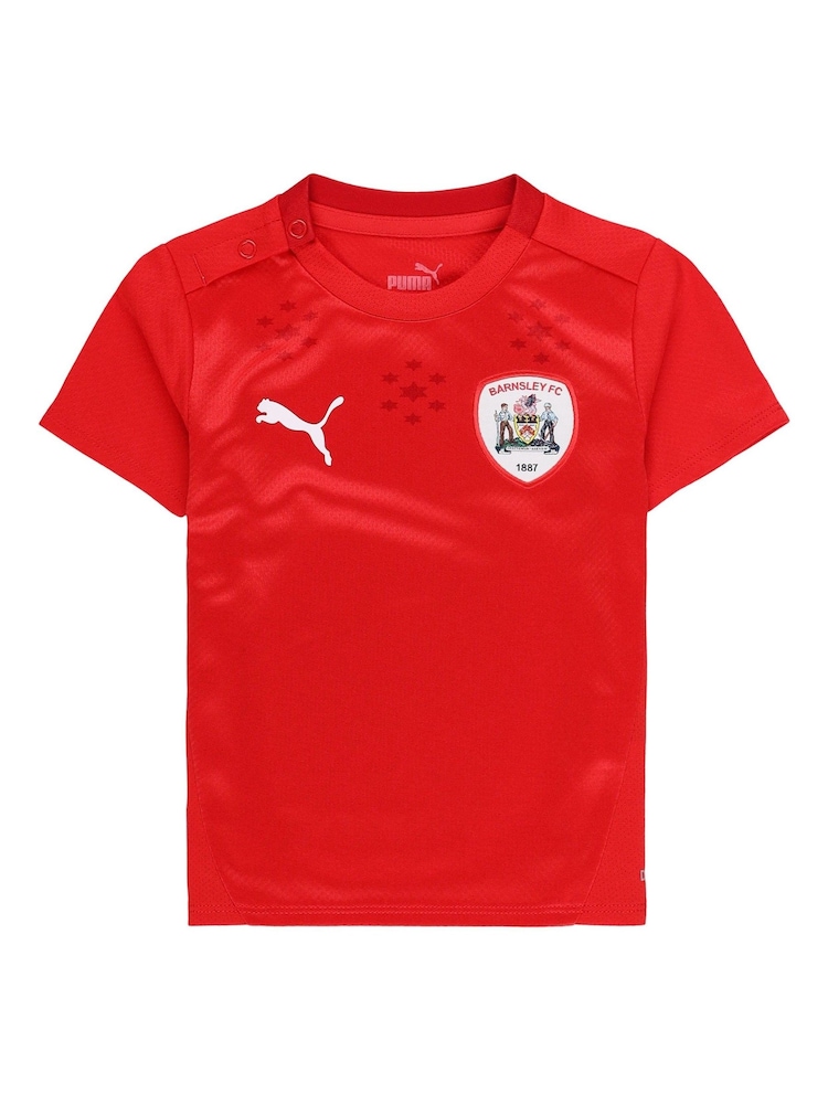 Puma Red Barnsley Home Mini kit 2024-25 - Image 2 of 5