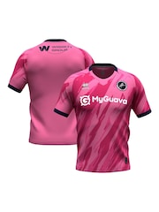Fanatics Kids Pink Millwall Home Goalkeeper Shirt 2024-25 - Image 1 of 3