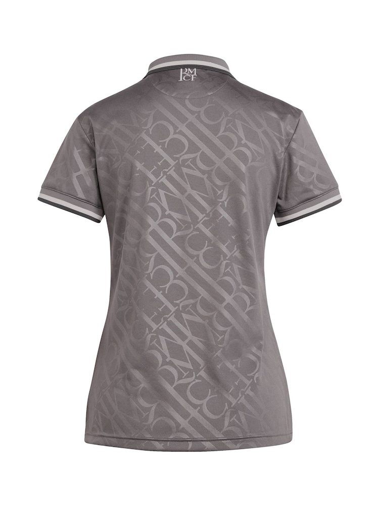adidas Grey Real Madrid Third Shirt 2024-25 Womens - Image 3 of 3