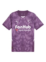 Puma Purple Kids Derby County Goalkeeper Shirt 2024-25 - Image 3 of 3