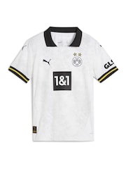 Puma White Kids Borussia Dortmund Third Shirt 2024-25 - Image 1 of 2
