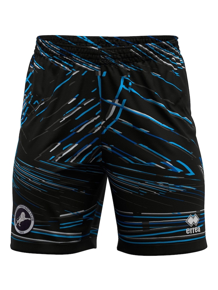 Fanatics Kids Millwall Third Goalkeeper Black Shorts 2024-25 - Image 2 of 3