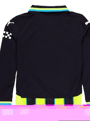 Puma Blue Manchester City Away Shirt 2024-25 Long Sleeve Kids - Image 4 of 4
