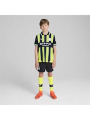 Puma Blue Kids Manchester City Third Shorts 2024-25 - Image 1 of 8
