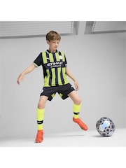 Puma Blue Kids Manchester City Third Shorts 2024-25 - Image 2 of 8