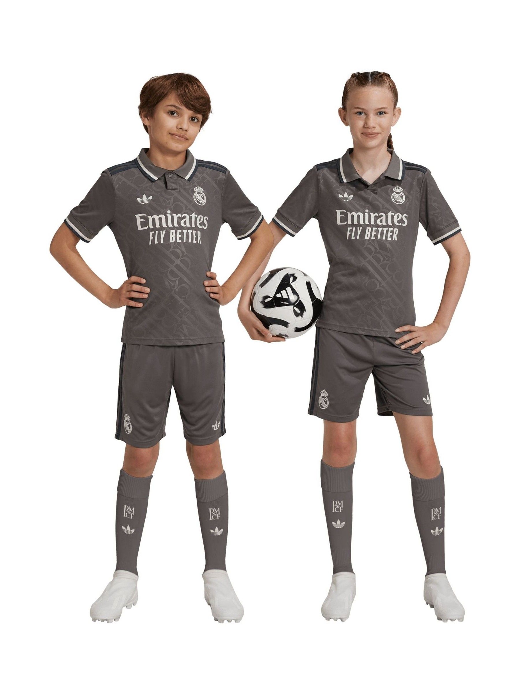 Buy adidas Grey Real Madrid Third Youthkit 2024-25 from Next USA