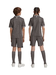 adidas Grey Real Madrid Third Youthkit 2024-25 - Image 2 of 5