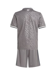 adidas Grey Real Madrid Third Youthkit 2024-25 - Image 5 of 5