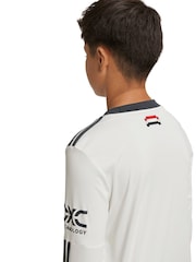 adidas White Manchester United Third Shirt 2024-25 Kids Long Sleeve - Image 2 of 5