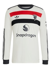 adidas White Manchester United Third Shirt 2024-25 - Image 4 of 5
